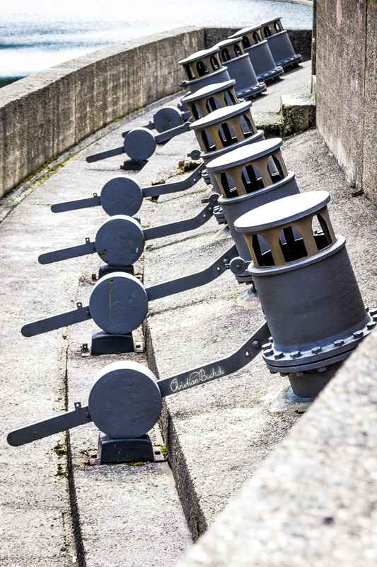 Technik einer Staumauer